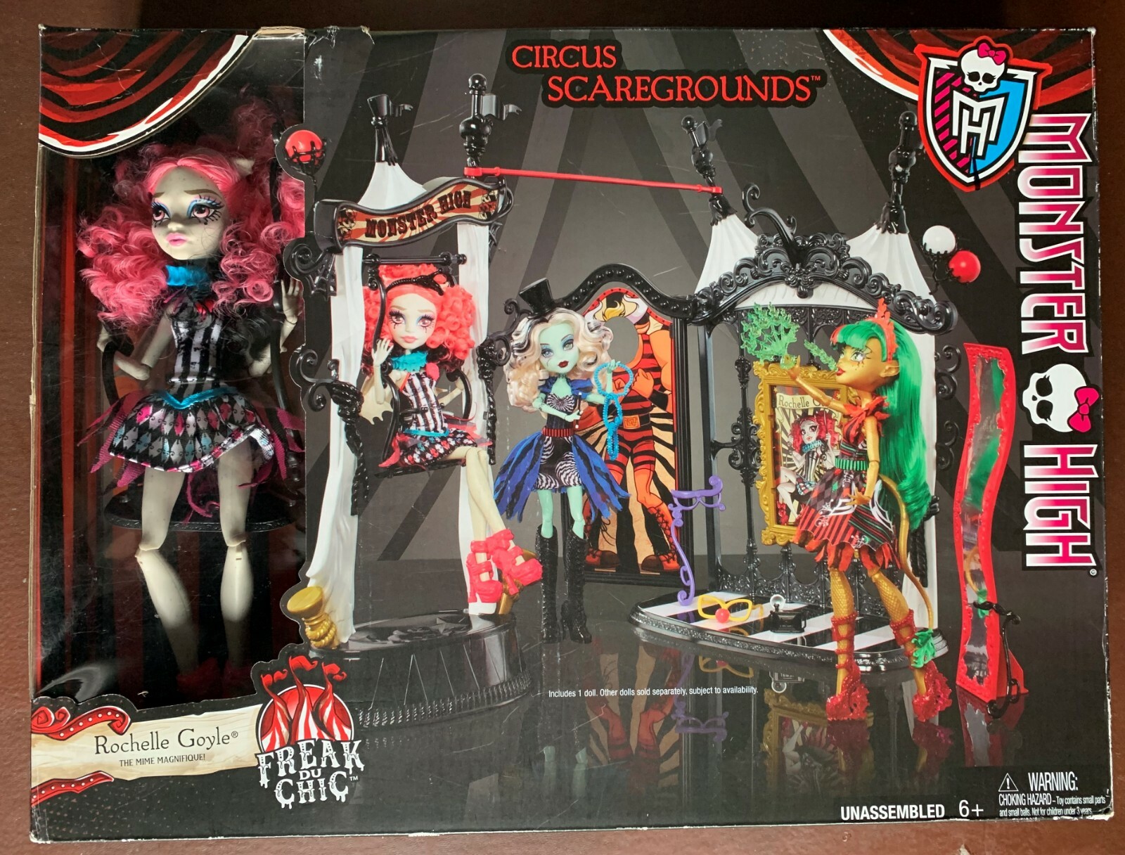 monster high circus scaregrounds