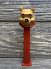 Vintage Pez Dispenser Disney Winne the Pooh Red Base Foot