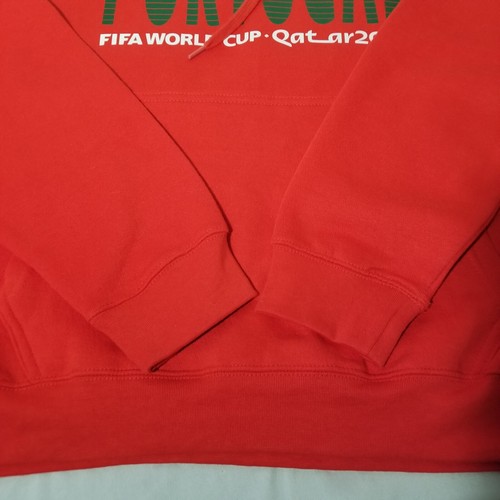 Offizieller FIFA WM Katar 2022 Herren M rot Portugal Hoodie Sweatshirt Tasche - Bild 8 von 16