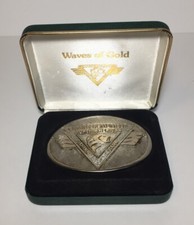 Vintage North American Fishing Club Belt Buckle Serial No. 10325
