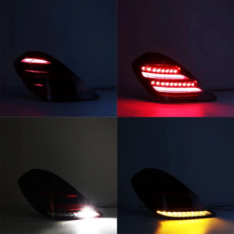 LED Rear Tail Brake Light For Mercedes-Benz W222 S Class S320 S350 2018-2020 Foto 3 de 4