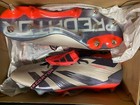 SZ 11.5 Adidas Predator Elite Fold Over Tongue SG Platinum Metallic ID0919 Cleat