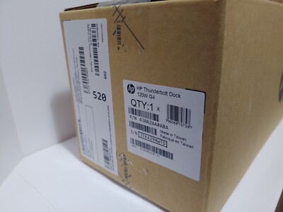 HP Thunderbolt Dock 120W G4 New in the box - Hewlett Packard 