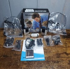 Alvoxcon TG220s Dual UHF Wireless Headset Lavalier Lapel Microphone System