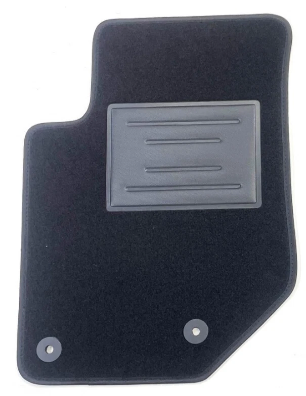 MOSSA Feltro Mossa Premium Tappetini Auto In Velluto Compatibili Con Peugeot 508 Set 3 Pezzi Nero