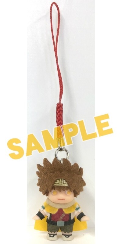 Saiyuki RELOAD ZEROIN Son Goku Kewpie Mini Figure Doll Key