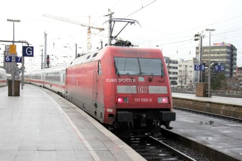 DB Class 101 101099 @ Koln Hbf (35mm Slide & 6x4 Photo)