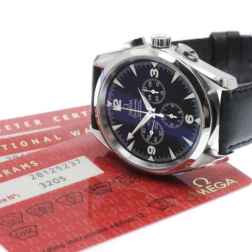 OMEGA Seamaster Railmaster 2812.52.37 42mm SS Black Dial Automatic Watch #C5277