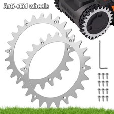 2X M&auml;hroboter Spikes 210mm Rasenm&auml;her-Robotern&auml;gel f&uuml;r Worx Landroid Modell S/M
