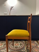 Set di 4 sedie Gio Ponti per f.lli Reguitti, anni ‘50, legno, sedili imbottiti