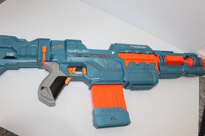 Nerf Elite 2.0 Phoenix Dart Gun with 10 round Mag and Barrel Working