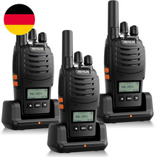 Retevis H777D Walkie Talkie 3Er Set Lizenzfreie, PMR446 Funkgerät Mit LCD Displa