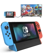 SIWIQU TV Docking Station For Nintendo Switch OLED 4K HDMI Adapter Charger Dock