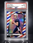 2024 Panini Prizm Drake Maye RC #329 Red White & Blue Prizm PSA 10 Pats