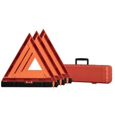 Warning Triangle Sign DOT Approved 3PK,Reflective Warning Road Safety Triangle K