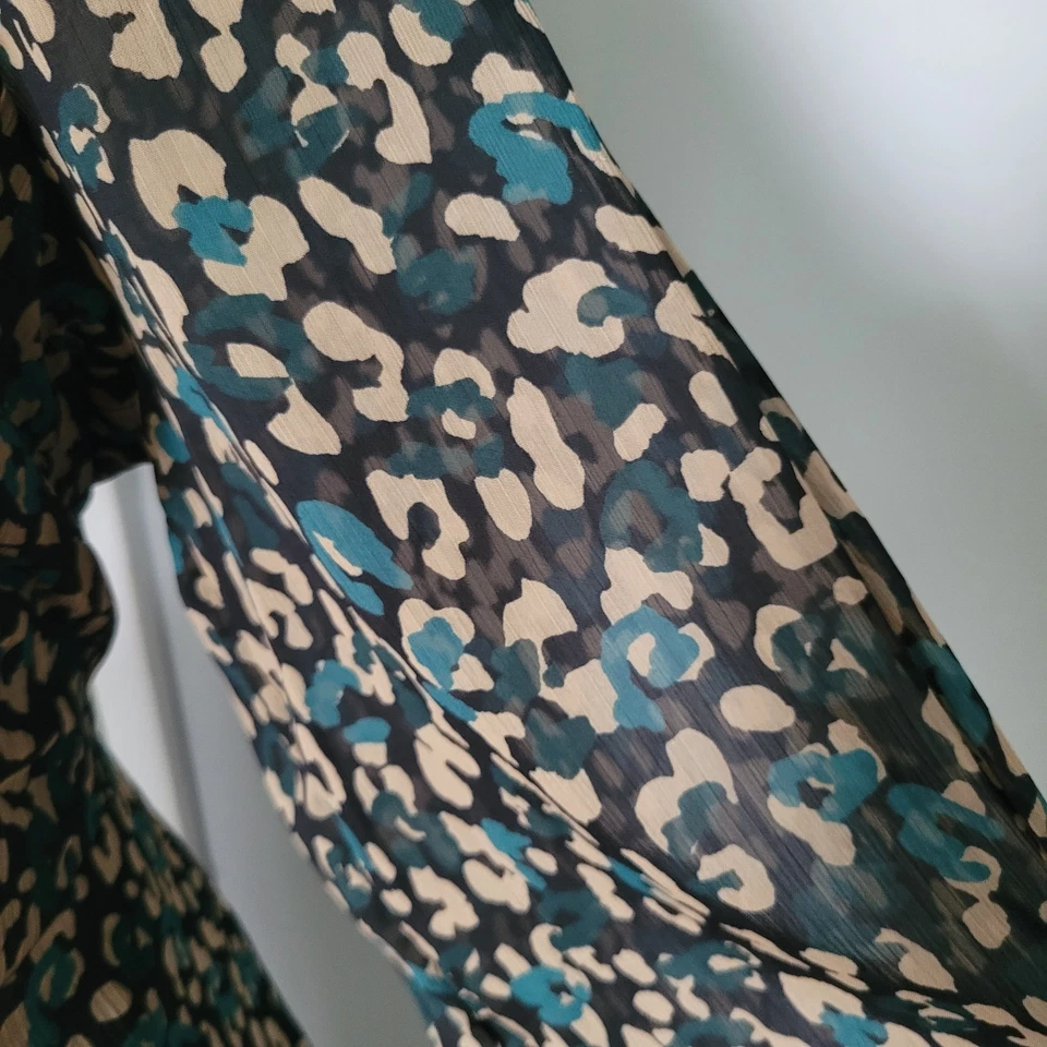 Tommie Hilfiger White Lined Dress Size 14 Wery Nice Middle Dress - Image 3 of 4