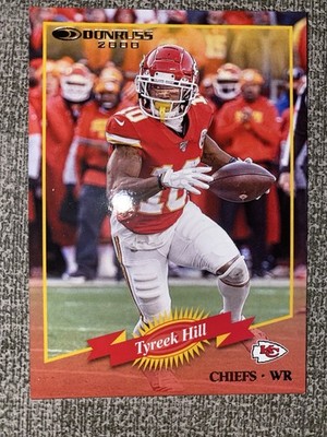2020 Panini Donruss Tyreek Hill RETRO 2000 INSERT Kansas City Chiefs #R2K-TH  