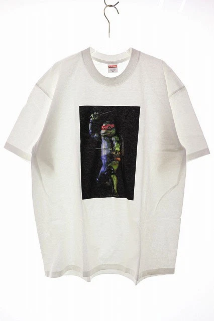 Supreme 21Ss Raphael Tee blanc XL t shirt col rond imprimé Aa 250125