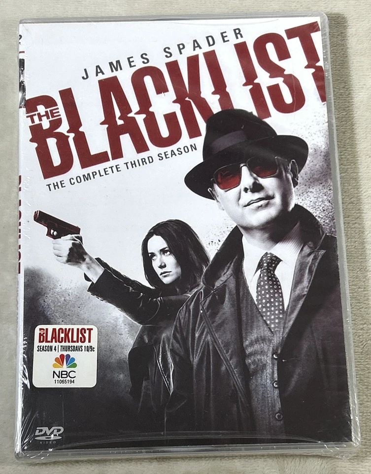 The Blacklist Season 3, 4 & 6 SEALED DVD Lot Of 3 Sony James Spader Megan Boone Foto 2 de 4