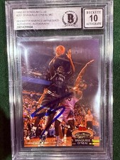 1992-93 Topps Stadium Club - Members Choice Shaquille O'Neal #201 (RC) AUTO