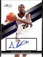 2008-09 Topps Signature - Donte Greene #TSA-DGR Autographs /1199 (AU, RC) Auto