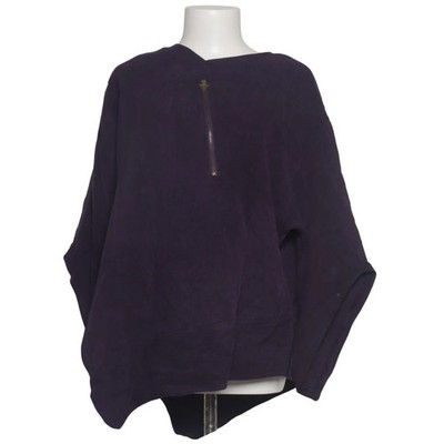 Adina, Strickpullover, Größe: 42, Lila, Seide/Wolle, Einfarbig, Cord, Damen #CtA