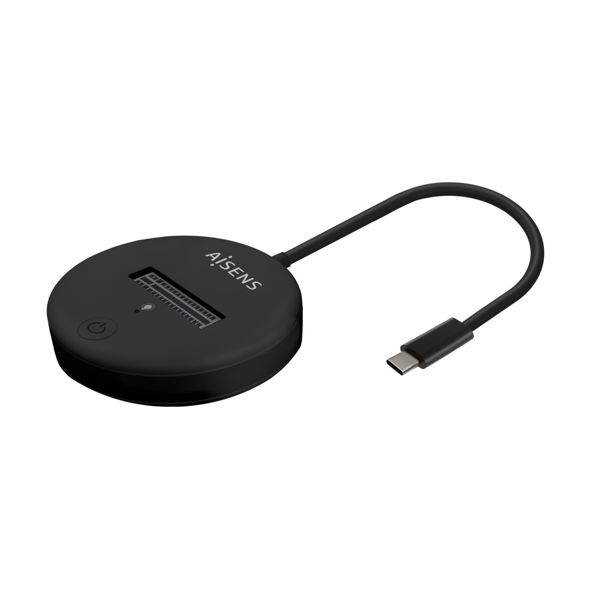 Aisens ASUC-M2D013-BK Dock USB-C a M.2 (NGFF) SATA/NVMe Negro - Imagen 2