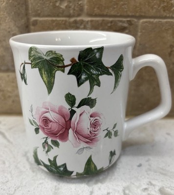 Crownford TAMS England Pink Floral Tea Coffee Cup