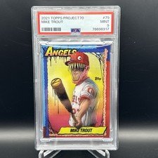 2021 Topps Project 70 - 1990 Topps Baseball Mike Trout #79 /25182
