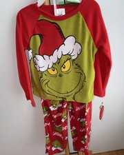 Dr. Seuss The Grinch 2 PIECE PAJAMA SET SIZE 2T NEW WITH TAGS Pjs