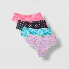 Victoria s Secret Panties Underwear Cheekster Large 4pk Panty Lot 4 Stretch New