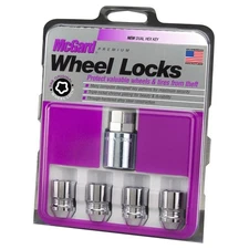 McGard Wheel Lock Nut Set - 4pk. (Cone Seat) M12X1.25 / 19mm & 21mm Dual Hex /