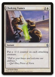Choking Fumes - Mirrodin Besieged