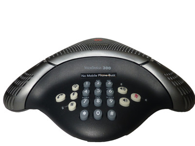 Polycom Voicestation 300 CONFERENCE Phone w/Wall Module 2201-17910-001 MINT