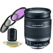 Canon EF-S 18-200mm f/3.5-5.6 is Lens  72mm 3 Piece