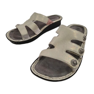 Alegria Venice Slip On Sandals Womens 37 Slip On Slide Platform VEN-809 EUC