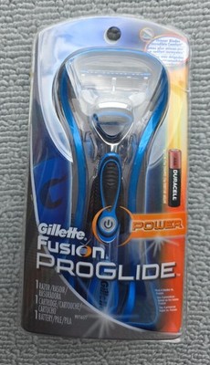 NEW Gillette Fusion Proglide Power Razor, 1 RAZOR HANDLE with  1 CARTRIDGE