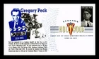 US COVER GREGORY PECK LEGENDS OF HOLLYWOOD FDC PANDA THERMOGRAPHED CACHET
