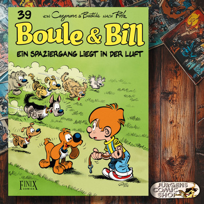Boule & Bill - Band 39 - Ein Spaziergang liegt in der Luft - Finix Comics - NEU