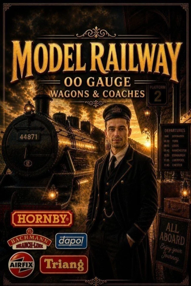 🚂Model Railway🚂 Wagons & Coaches - ⭐OO Gauge!⭐ - Boxed / Unboxed! 🚂