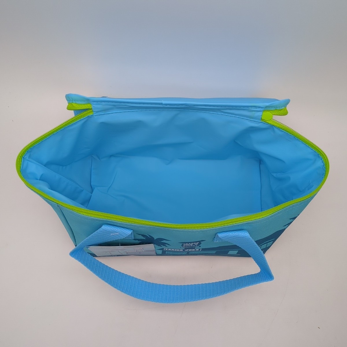 Trader Joe's Mini Insulated Bag Tote Blue 2025 Limited Edition