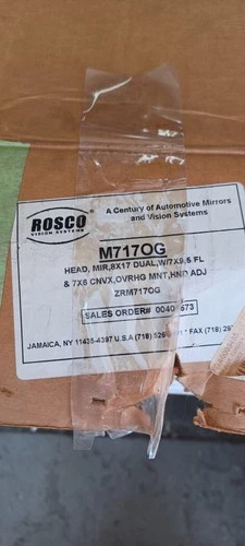 ROSCO MIRROR, MOTORIZED, 8 X 17 , ZRM717OG M717OG