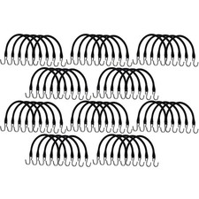 50 15" Heavy Duty Natural Rubber Tarp Strap Tarp Tie Downs Straps  Bungees