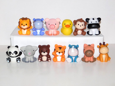 Lot 13 Learning Resources PEEK A BOO Replacement Animal ZOO FARM Finger Puppets