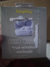 heyday - True Wireless Bluetooth Active Noise Cancelling Earbuds - Sky Blue