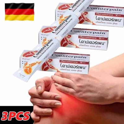 3x Gegenschmerzen bei muskulären arthritischen rheumatischen Schmerzen Schmerzen