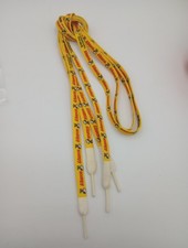 SNOOPY YELLOW 1980's Vintage Shoe Laces 40 INCH New Old Stock 1 PAIR