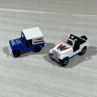 Vintage 1976 Matchbox US Mail Truck No. 5 & Hot Wheels 1981 Jeep CJ 7 White MINT