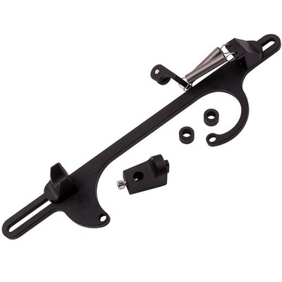Throttle Cable Bracket Cast Aluminum Kit For 4150 4160 Carburetor 350 Part Black