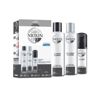 Nioxin Scalp & Hair Thickening System 2 Kit For Progressed Thinning - $38 MSRP